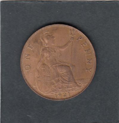 Beschrijving: 1 Penny  GEORGIUS V